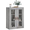 vidaXL Armoire murale sonoma gris 69,5x34x90 cm