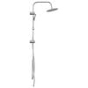 vidaXL Système de Douche Argent 45 x 20 x 96 cm Laiton, Sus201 et ABS