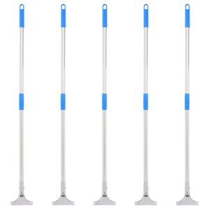 vidaXL Manches de raclette de sol 5 pcs 119,5 cm acier et plastique