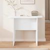 vidaXL Table console Blanc 93 x 40 x 75 cm Bois d'ing&eacute;nierie