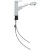 vidaXL Robinet de lavabo r&eacute;tractable Finition chrom&eacute;e 157x172 mm