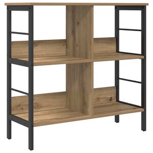 vidaXL &Eacute;tag&egrave;re 4 niveaux 82 x 32 x 79 cm Bois d'ing&eacute;nierie