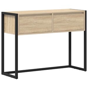 vidaXL Table d'appoint Sonoma 100 x 36 x 75 cm Bois d'ing&eacute;nierie