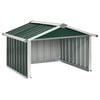 vidaXL Abri tondeuse robot de jardin 92x97x63 cm Acier galvanis&eacute; Vert