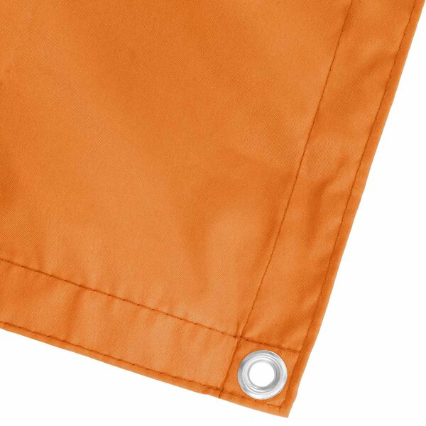 vidaXL &Eacute;cran de balcon Orange 75 x 200 cm Oxford alu enduit de PU