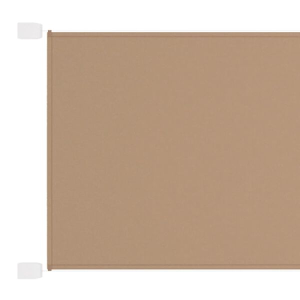 vidaXL Auvent vertical Taupe 140x420 cm Tissu oxford