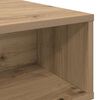 vidaXL Table basse Ch&ecirc;ne artisanal 80 x 46 x 35 cm Bois d'ing&eacute;nierie