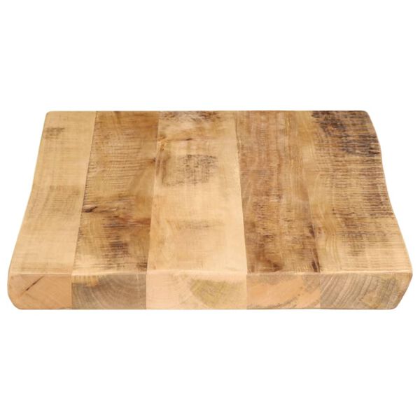 vidaXL Dessus de table bord vivant 70x40x2,5 cm bois de manguier brut