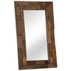 vidaXL Miroir Bois de r&eacute;cup&eacute;ration massif 50 x 80 cm