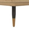 vidaXL Table de chevet ch&ecirc;ne artisanal 40x35x50 cm bois d&rsquo;ing&eacute;nierie