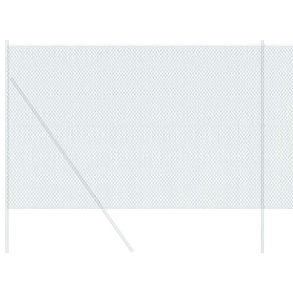 vidaXL Cl&ocirc;ture hexagonale Vert 1,5 x 100 m PVC