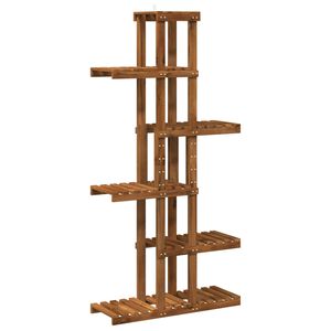vidaXL Support de Plante Naturel 68 x 23,5 x 140 cm