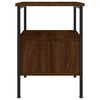 vidaXL Tables de chevet 2 pcs chêne marron 34x36x50 cm bois ingénierie