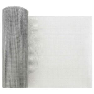 vidaXL &Eacute;cran en maille 20 x 2000 cm 18 mesh Acier Inox 304 Argent&eacute;