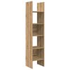 vidaXL Biblioth&egrave;que 5 niveaux 40 x 35 x 180 cm Bois d'ing&eacute;nierie
