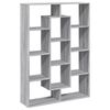 vidaXL Biblioth&egrave;que sonoma gris 102x29x143 cm bois d'ing&eacute;nierie