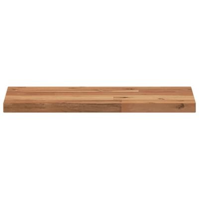 vidaXL Dessus de table rectangulaire 40x20x2 cm bois massif d'acacia