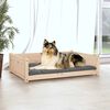 vidaXL Lit pour chien 95,5x65,5x28 cm Bois de pin solide