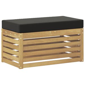 vidaXL Banc de Jardin Blanc 80 x 43 x 45 cm Bois d'Acacia Massif
