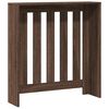 vidaXL Cache-radiateur ch&ecirc;ne marron 78x20x82 cm bois d'ing&eacute;nierie