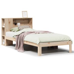 vidaXL Lit biblioth&egrave;que sans matelas 100x200 cm bois massif de pin