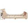 vidaXL Cadre de lit sans matelas 150x200 cm bois de pin massif