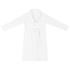 vidaXL Robe de bain sans capuche Blanc xxxl Flanelle