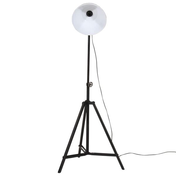 vidaXL Lampadaire 25 W blanc 61x61x90/150 cm E27