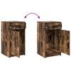 vidaXL Table de Toilette avec tiroir 2 pcs Marron 50 x 41 x 135 cm