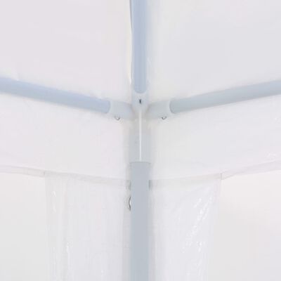 vidaXL Tente de réception 3 x 6 m PE Blanc