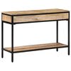 vidaXL Table console 100x35x70 cm bois de manguier massif brut