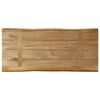 vidaXL Dessus de table bord vivant 80x40x3,8 cm bois de manguier brut