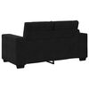 vidaXL Ensemble de Canap&eacute;s 3 pcs Noir 221 x 80 x 80 cm Velours