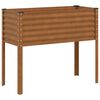 vidaXL Jardini&egrave;re de jardin 100 x 45 x 90 cm Acier patin&eacute;