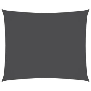 vidaXL Voile de parasol tissu oxford rectangulaire 2,5x3,5m anthracite