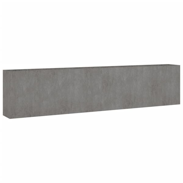 vidaXL Lit surélevé de jardin 360x40x80 cm acier corten