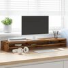 vidaXL Support de moniteur vieux bois 100x24x13 cm bois d'ing&eacute;nierie