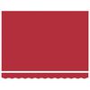 vidaXL Auvent Rétractable Rouge 350 x 200 cm Polyester et métal