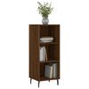vidaXL Buffet ch&ecirc;ne marron 34,5x32,5x90 cm bois d'ing&eacute;nierie