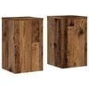 vidaXL Supports pour plantes 2 pcs vieux bois bois d'ing&eacute;nierie
