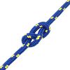 vidaXL Corde de bateau Bleu 14 mm 25 m Polypropyl&egrave;ne