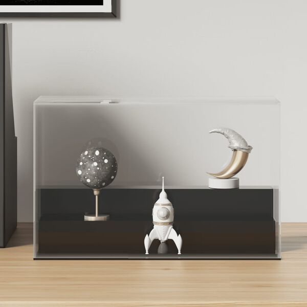 vidaXL Boîte d'affichage transparente 25x12x16 cm acrylique