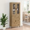 vidaXL Haut Armoire 2 pcs Ch&ecirc;ne artisanal Bois d'ing&eacute;nierie