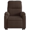 vidaXL Fauteuil inclinable de massage électrique marron