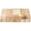 vidaXL &Eacute;tag&egrave;res flottantes 4 pcs 60x20x4 cm acacia massif non trait&eacute;