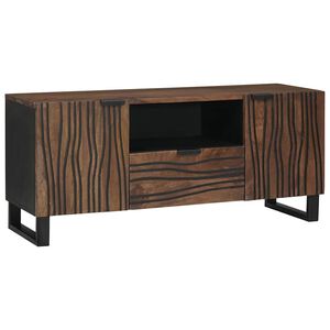 vidaXL Unites TV 105 x 33 x 46 cm Noyer Bois d'ing&eacute;nierie