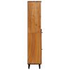 vidaXL Armoire de salle de bain 38x33x160 cm bois massif d'acacia