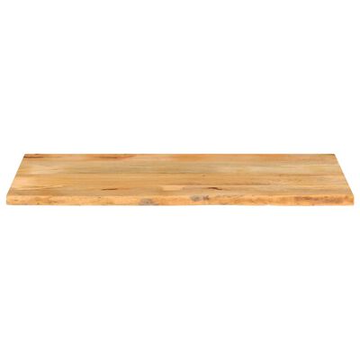 vidaXL Dessus de table à bord vivant 140x60x2,5cm bois massif manguier