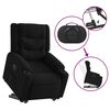 vidaXL Fauteuil inclinable &eacute;lectrique noir tissu