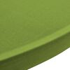 vidaXL Housse de table extensible 2 pcs 80 cm Verte